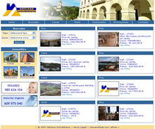 Web de la Inmobiliaria Adicasa