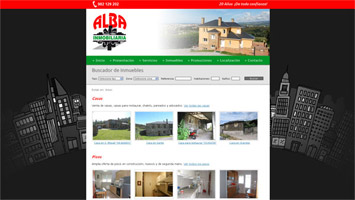Foto de la noticia - Se abre en una nueva ventana Página Web ALBA Inmobiliaria